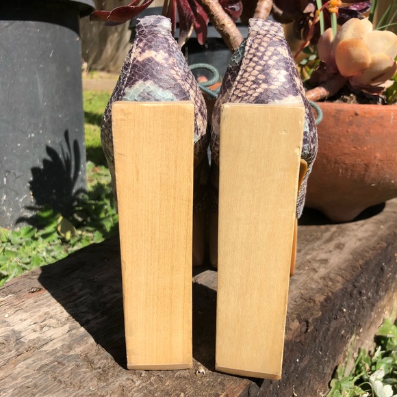 Jeffrey Campbell Python Booties - Picture 4 of 7